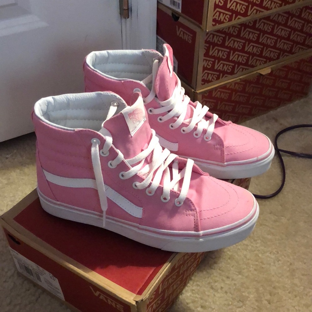 High Top Pink Vans